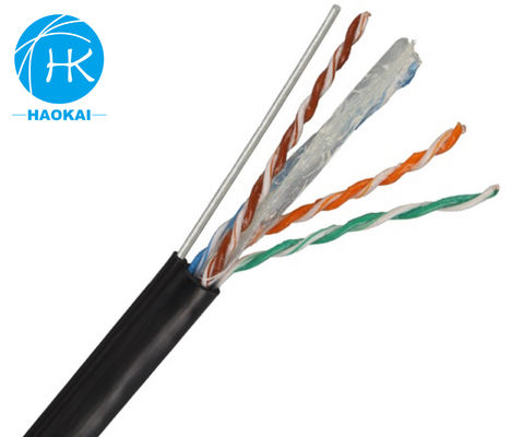 4 paires de câbles LAN en intérieur torsadés UTP CAT6A câble réseau en cuivre pur