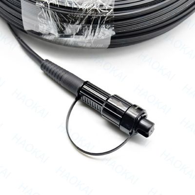 SC APC FTTA Cable à fibre optique 5,0 mm G657A2 LSZH 5M Cordon de patch noir