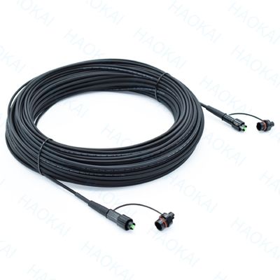 IP68 FTTX Solution Patch Cord FTTA câble à fibre extérieure étanche SC APC connecteur LC