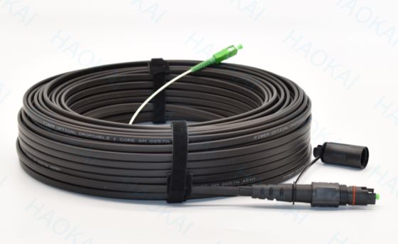 IP67 IP68 câble optique à fibre optique imperméable au patch cord avec connecteur SC / APC