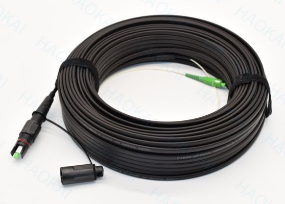 IP67 IP68 câble optique à fibre optique imperméable au patch cord avec connecteur SC / APC