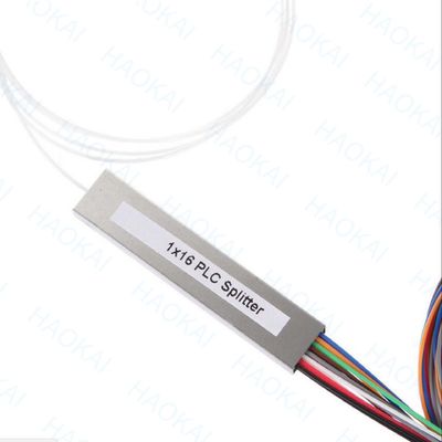 FTTH 1x4 1x8 Fibre PLC Splitter Mini tube en acier avec connecteur SC APC