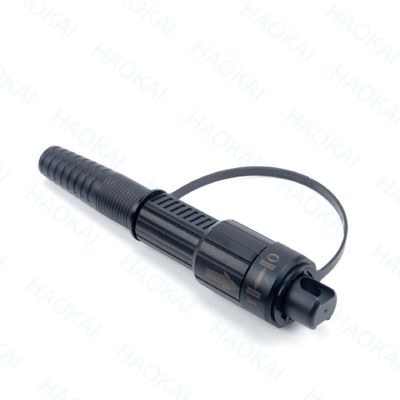 Préconnecteur FTTX Solution SC APC FTTA Cable à fibre optique 5.0mm G657A2 LSZH 5M Noir