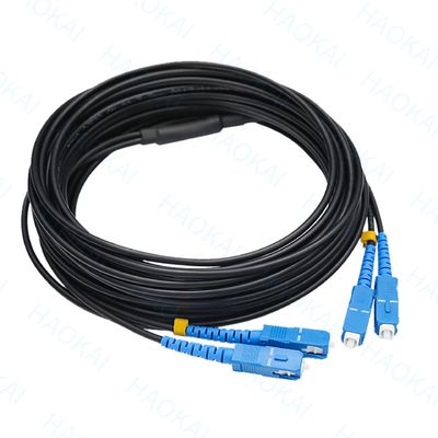Mini-IP SC APC OptiTap LC UPC FTTH Assemblage de câble à goutte connecteur étanche
