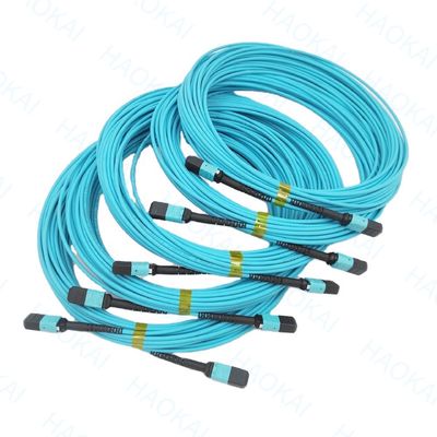 Disjoncteur à mode unique Sc Cord de patch en fibre optique 12 cœurs Duplex OS2
