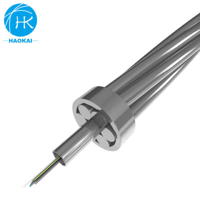 Cable de fibre OPGW extérieur pour tuyauterie aérienne à travers et enterré avec une protection supérieure