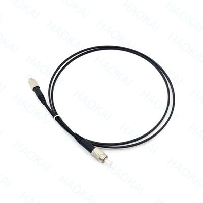 Réseau FTTH câble de patch intérieure câble de fibre SC APC 1 noyau FRP fil d'acier