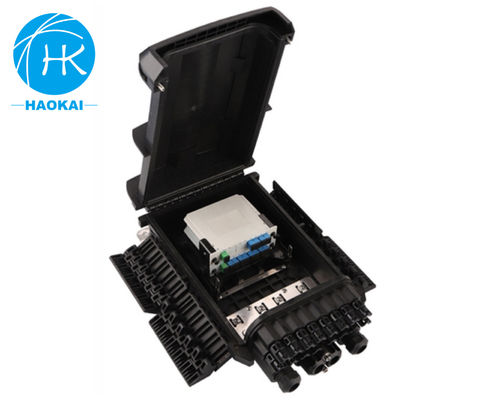 Boîte de distribution FTTH montée sur un poteau de mur extérieur Boîte FDB avec séparateur PLC