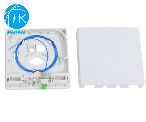 Montage murale Mini FTTH Termination Box Fibre optique SM PTO ATB Box avec queue de cochon