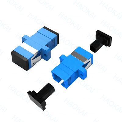 Connecteur rapide en fibres 125um PVC SC UPC Adaptateur à faible perte d'insertion