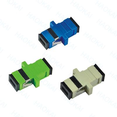 Connecteur rapide en fibres 125um PVC SC UPC Adaptateur à faible perte d'insertion