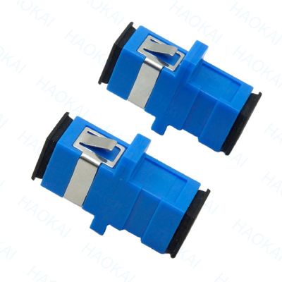 Connecteur rapide en fibres 125um PVC SC UPC Adaptateur à faible perte d'insertion
