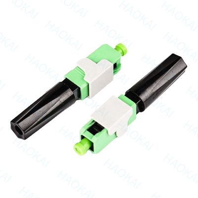 0.3db 60mm SC APC Connecteur rapide SM FTTH Connecteur rapide à fibre optique
