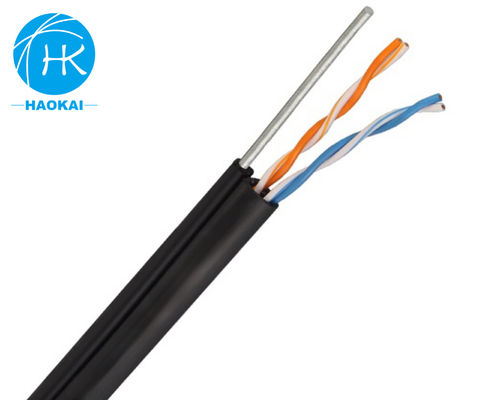 Outdoor 2 Pair Lan Cable UTP CAT5E avec messagerie 4pr 24awg