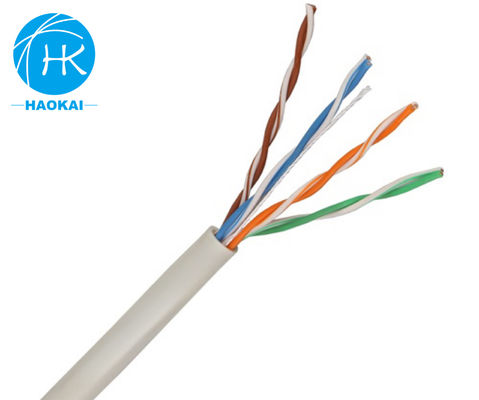 Amplificateur de cuivre câble LAN intérieur 24awg réseau CAT5E câble UTP