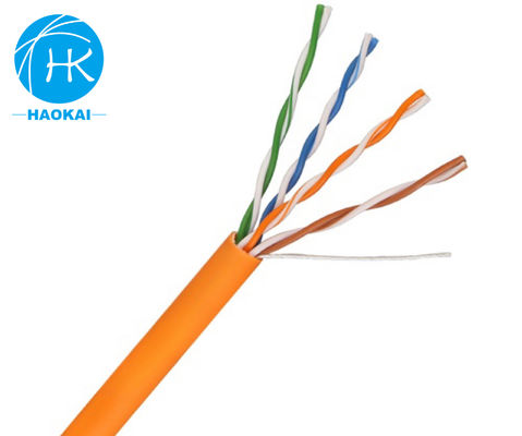 Amplificateur de cuivre câble LAN intérieur 24awg réseau CAT5E câble UTP