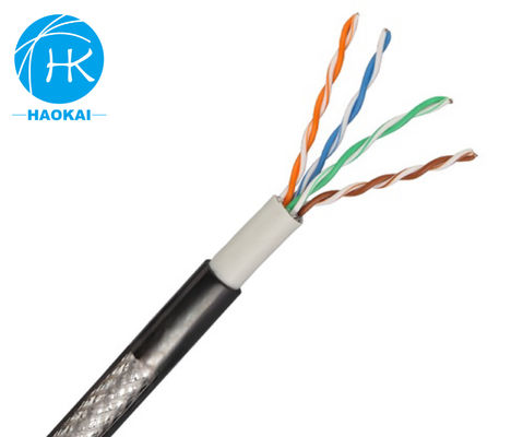 CCA câble réseau LAN intérieur SFTP CAT5E Eco-friendly PVC Jacket