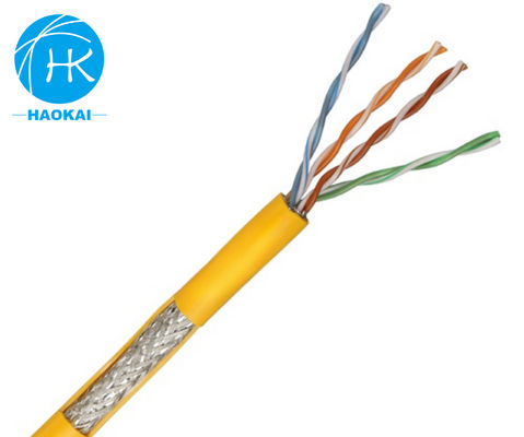 CCA câble réseau LAN intérieur SFTP CAT5E Eco-friendly PVC Jacket