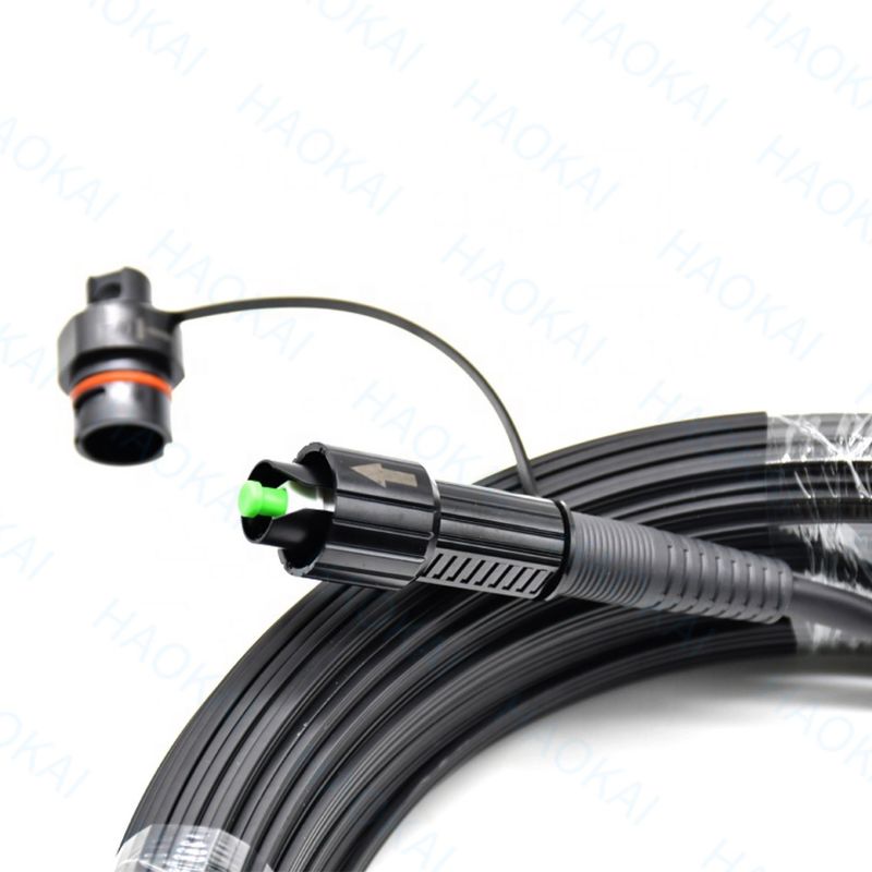 IP67 IP68 câble optique à fibre optique imperméable au patch cord avec connecteur SC / APC