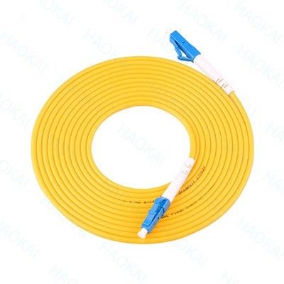 Cordon de patch Lc Lc en double mode unique Cordon de patch en fibre optique architectures à haute densité
