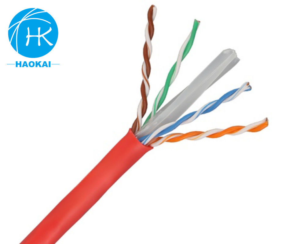 Cable de réseau 23awg 8 Cable de communication Cca conducteur
